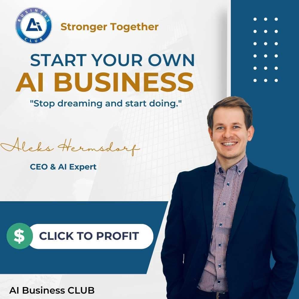 AI business Club hero image